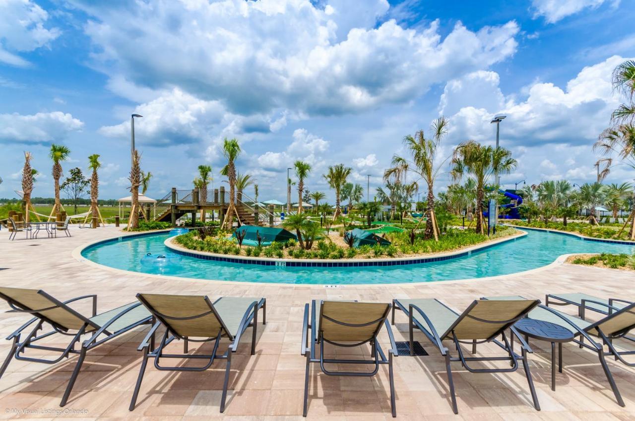 Modern Townhome Wprivate Pool Free Water Park Kissimmee Exterior foto