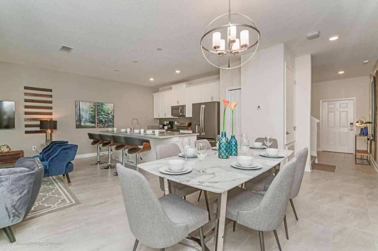 Modern Townhome Wprivate Pool Free Water Park Kissimmee Exterior foto